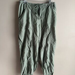 wild fable Olive Green Women's Drawstring Joggers